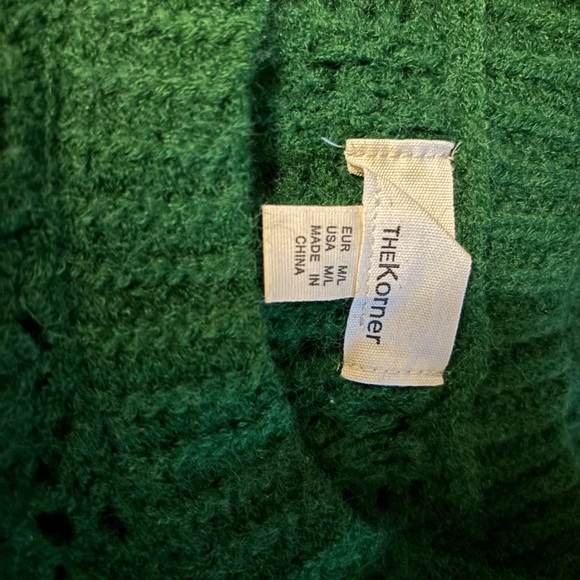 THE KORNER SWEATER, VERY GOOD CONDITION, SIZE M/L, green color - Picture 11 of 11